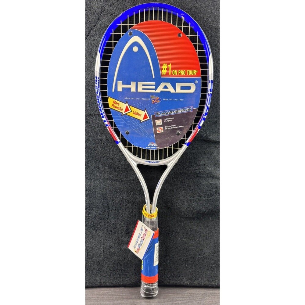 Head Ti.Medalist 1023 Ti.Magnesium Tennis Racket 4-3/8" Grip Light Weight